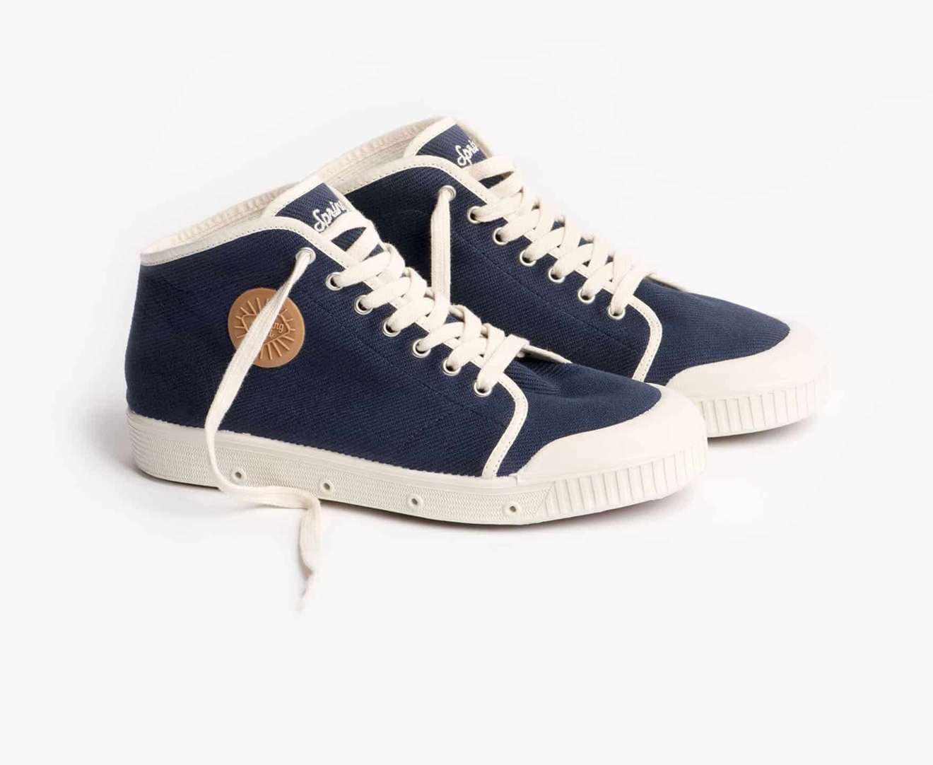 Spring Court B2 HEAVY TWILL Men's Trainers Dark Blue | South Africa-73CEVGYUI